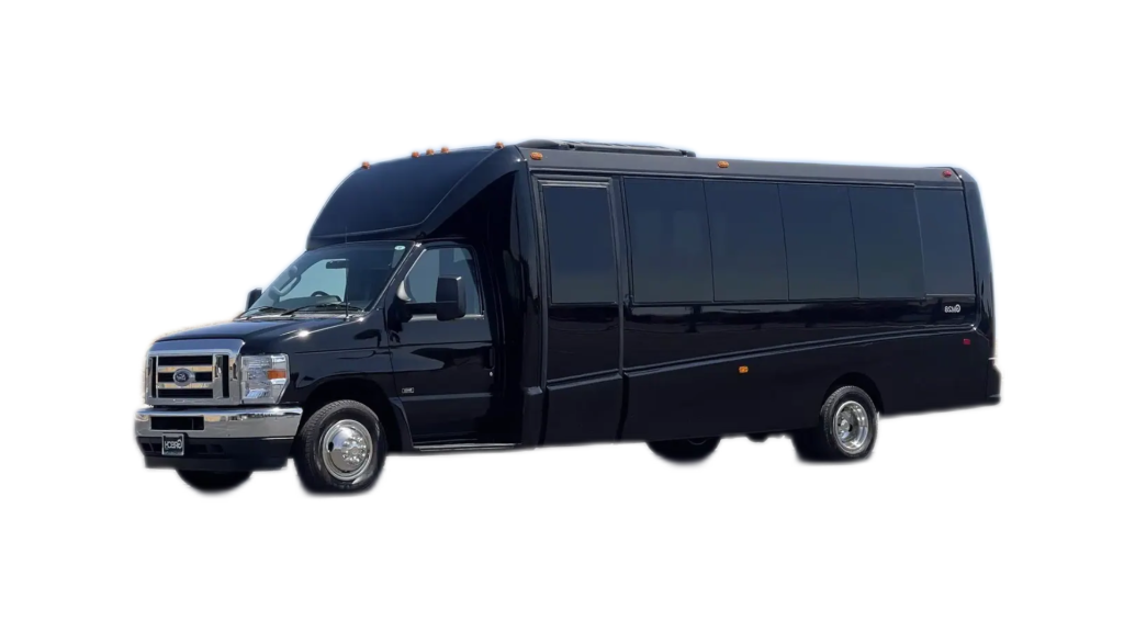 Austin Limo Rental Services Transportation 15, 18, 20, 22, and 23 Passenger Minibuses