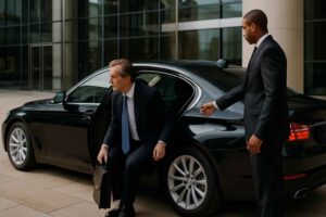 chauffeured executive transportation for corporations