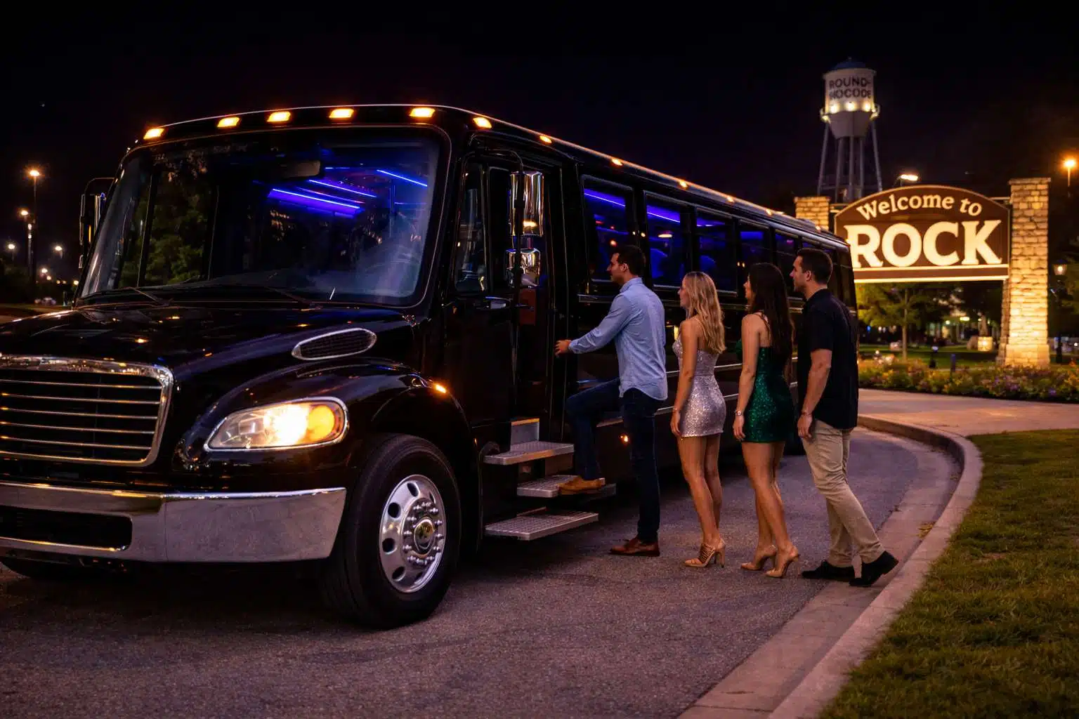 Limo Bus Rental Near Me Kyle TX