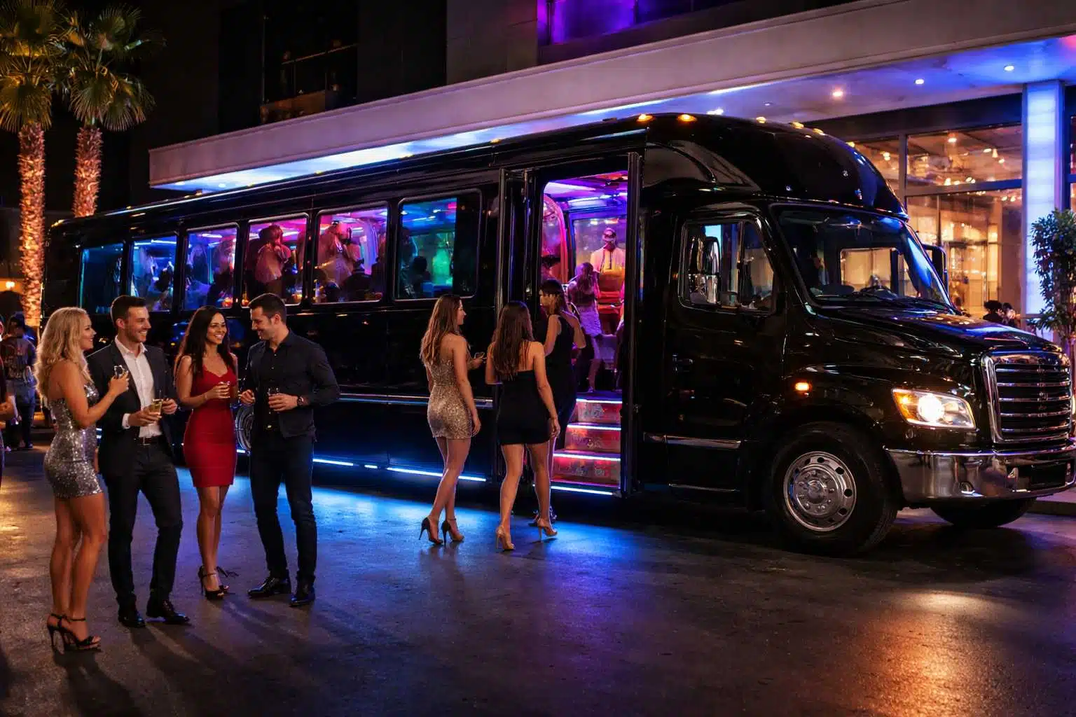 Round Rock Texas Party Bus Rental