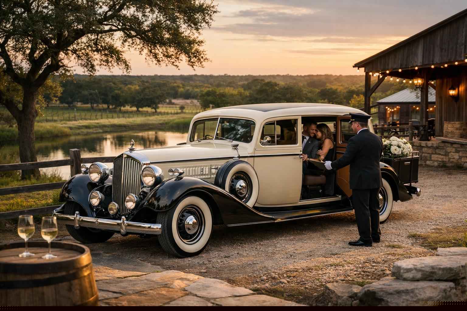 Antique Vehicle Rental with Driver Dripping Springs TX