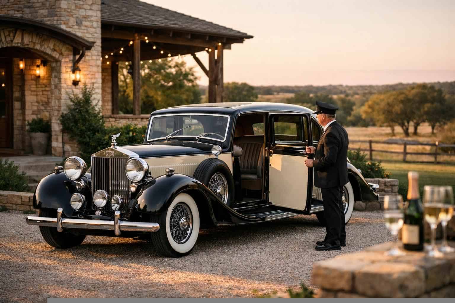 Antique Vehicle Rental with Driver Liberty Hill TX