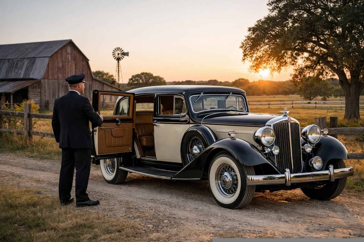 Antique Vehicle Rental with Driver Near Me Elgin TX