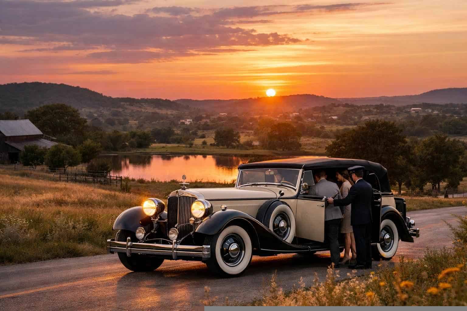 Antique Vehicle Rental With Driver In Sunset Valley Texas Antique Vehicle Rental with Driver Near Me Sunset Valley TX