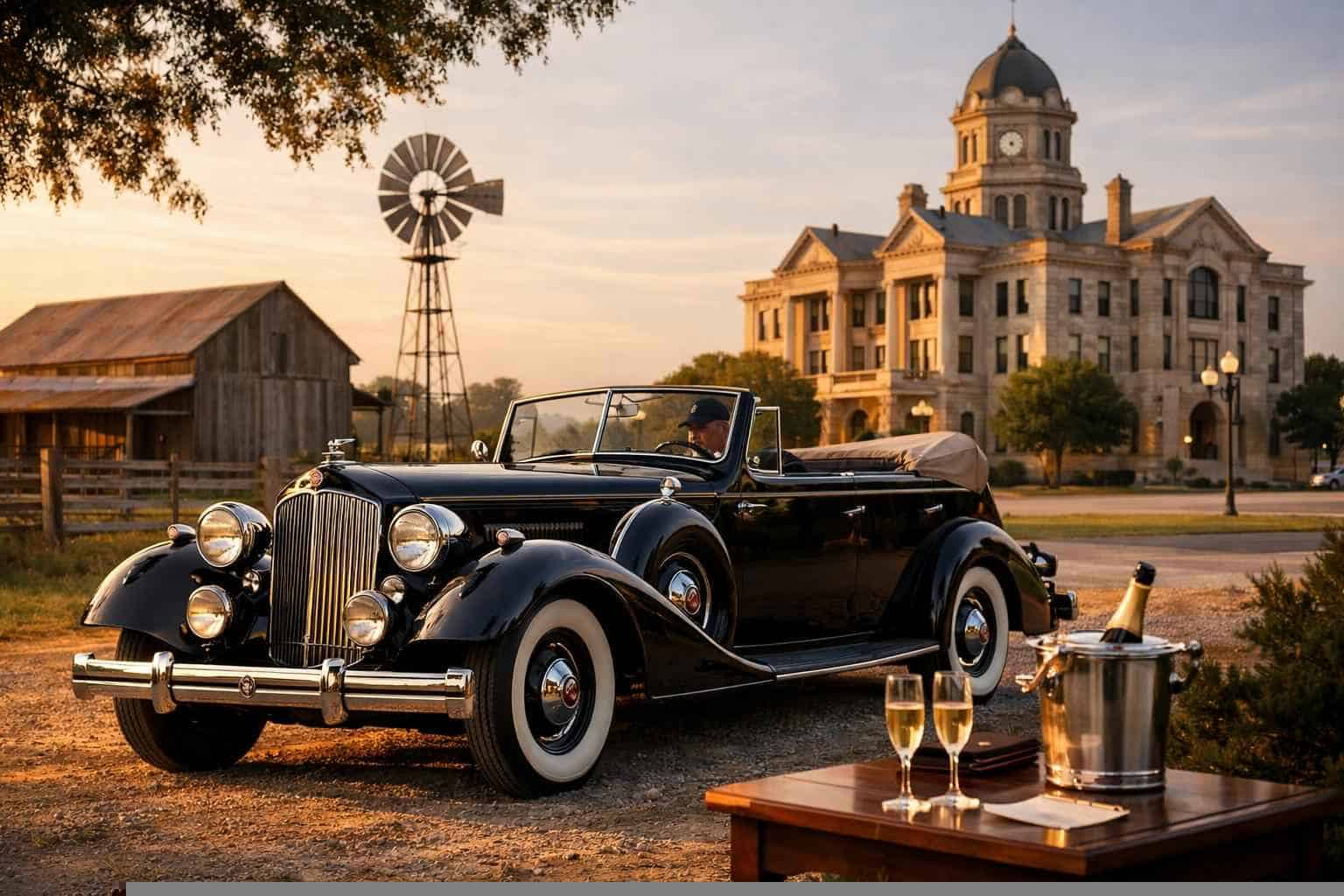 Antique Vehicle Rental with Driver Prices in Taylor TX