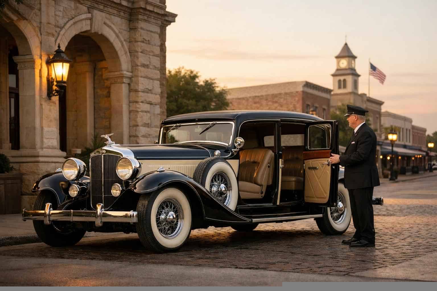 Antique Vehicle Rental with Driver Taylor TX