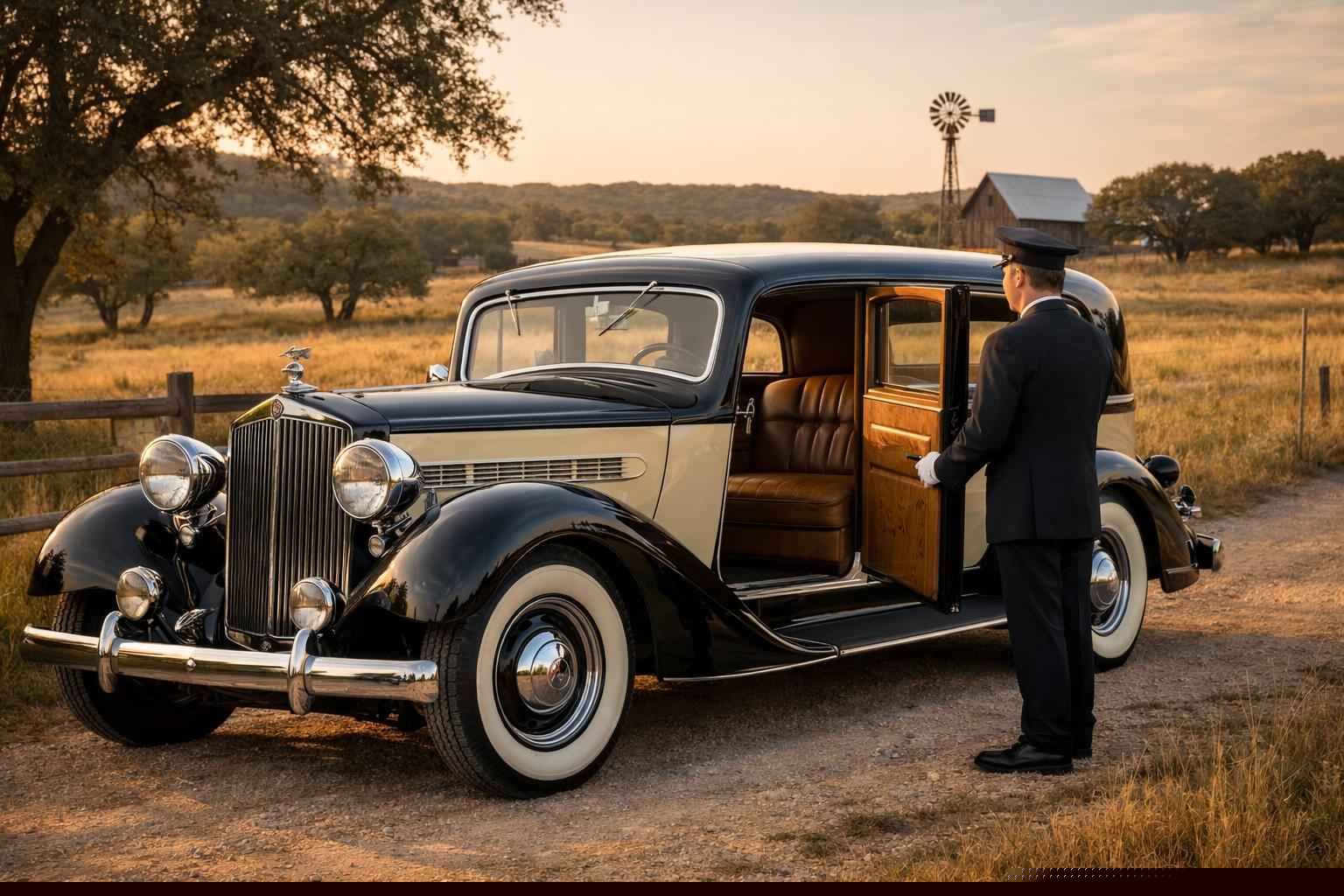 Antique Vehicle Service with Driver Dripping Springs TX