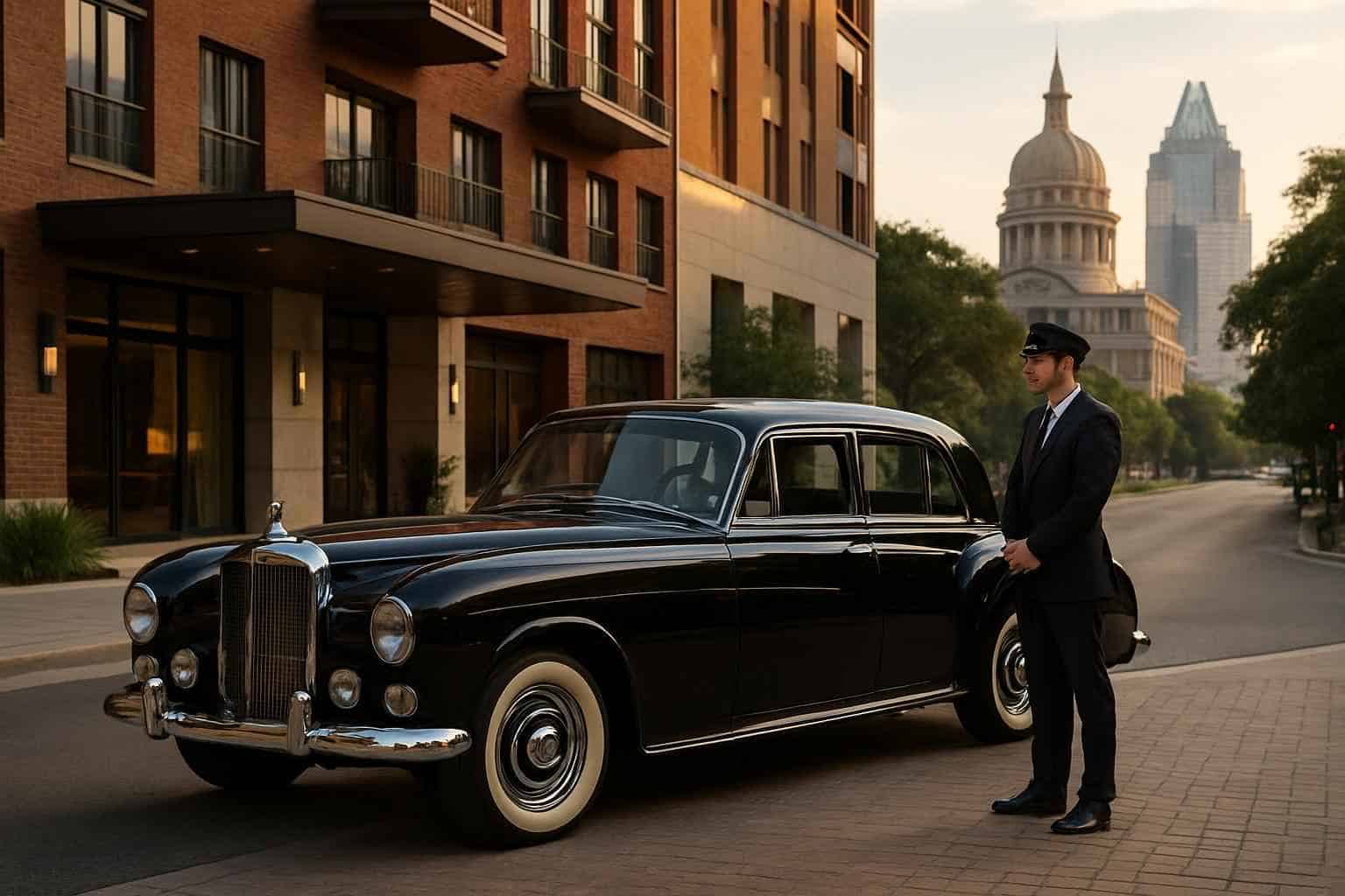 Classic Car Chauffeur Service In Dripping Springs Texas Classic Car Chauffeur Service Near Me Dripping Springs TX