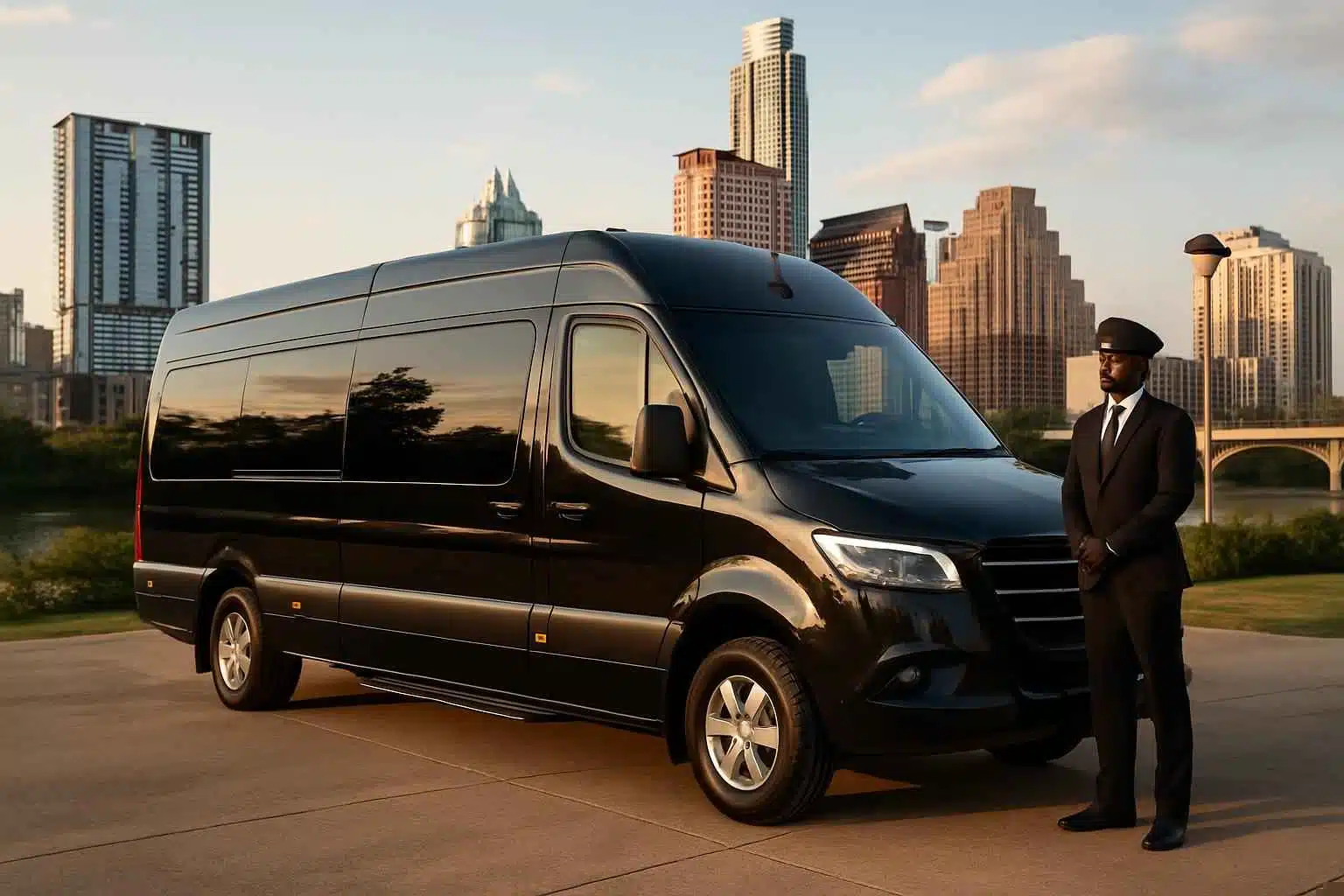 Austin Texas Sprinter Van Rental with Driver