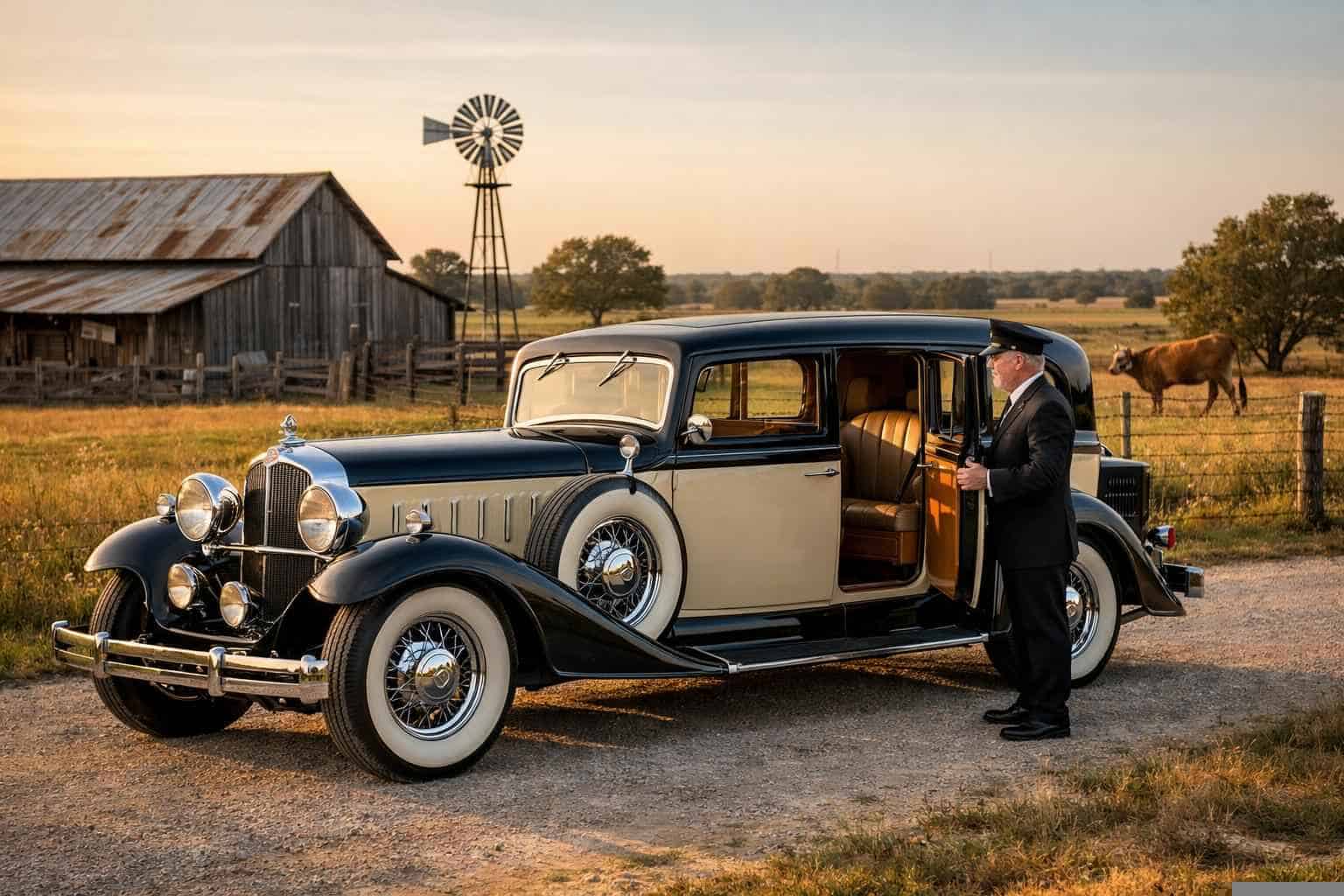 Best Antique Vehicle Rental with Driver in Elgin Texas