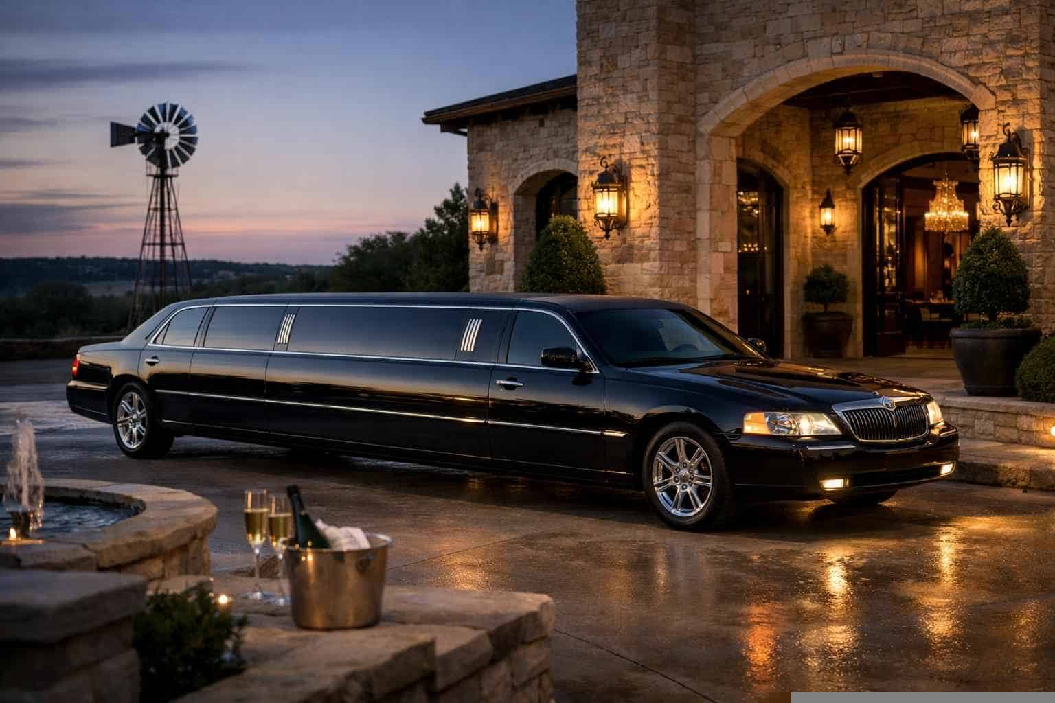 Best Black Limo Rental in Liberty Hill Texas