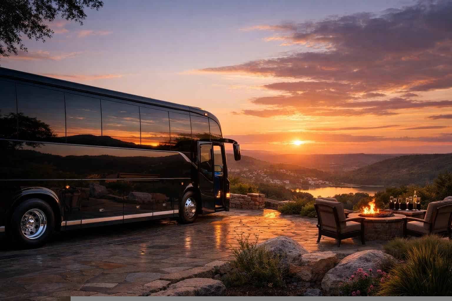Best Bus Rental in Sunset Valley Texas