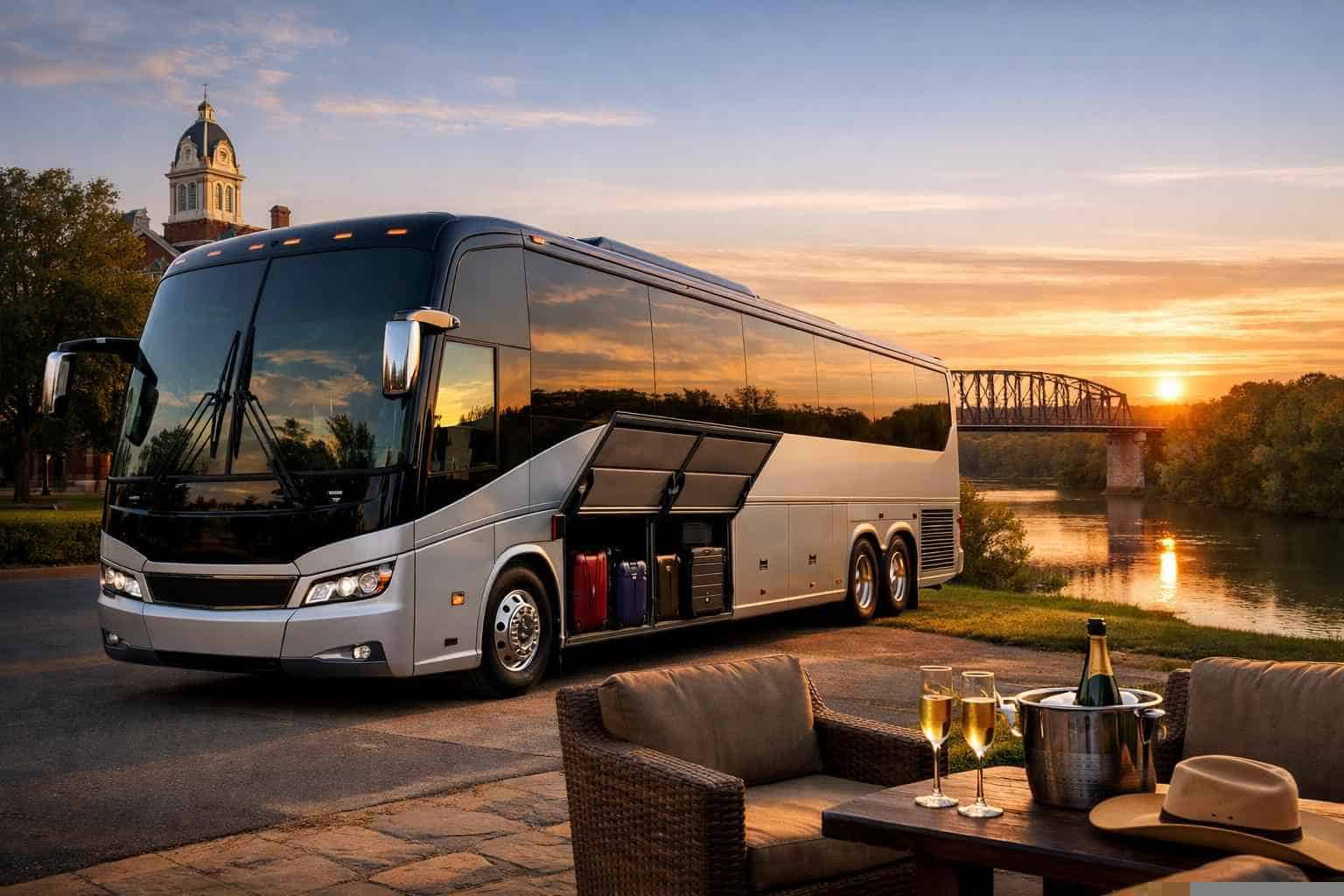 Best Charter Bus Rental in Bastrop Texas