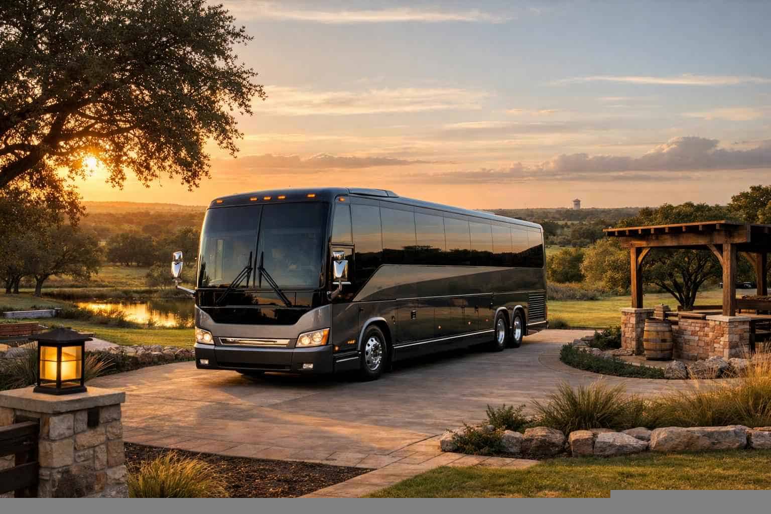 Best Charter Bus Rental in Liberty Hill Texas
