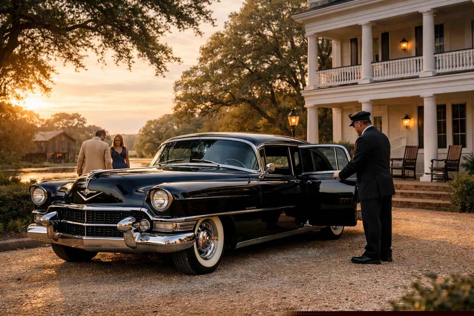 Best Classic Car Chauffeur Service in Bastrop Texas