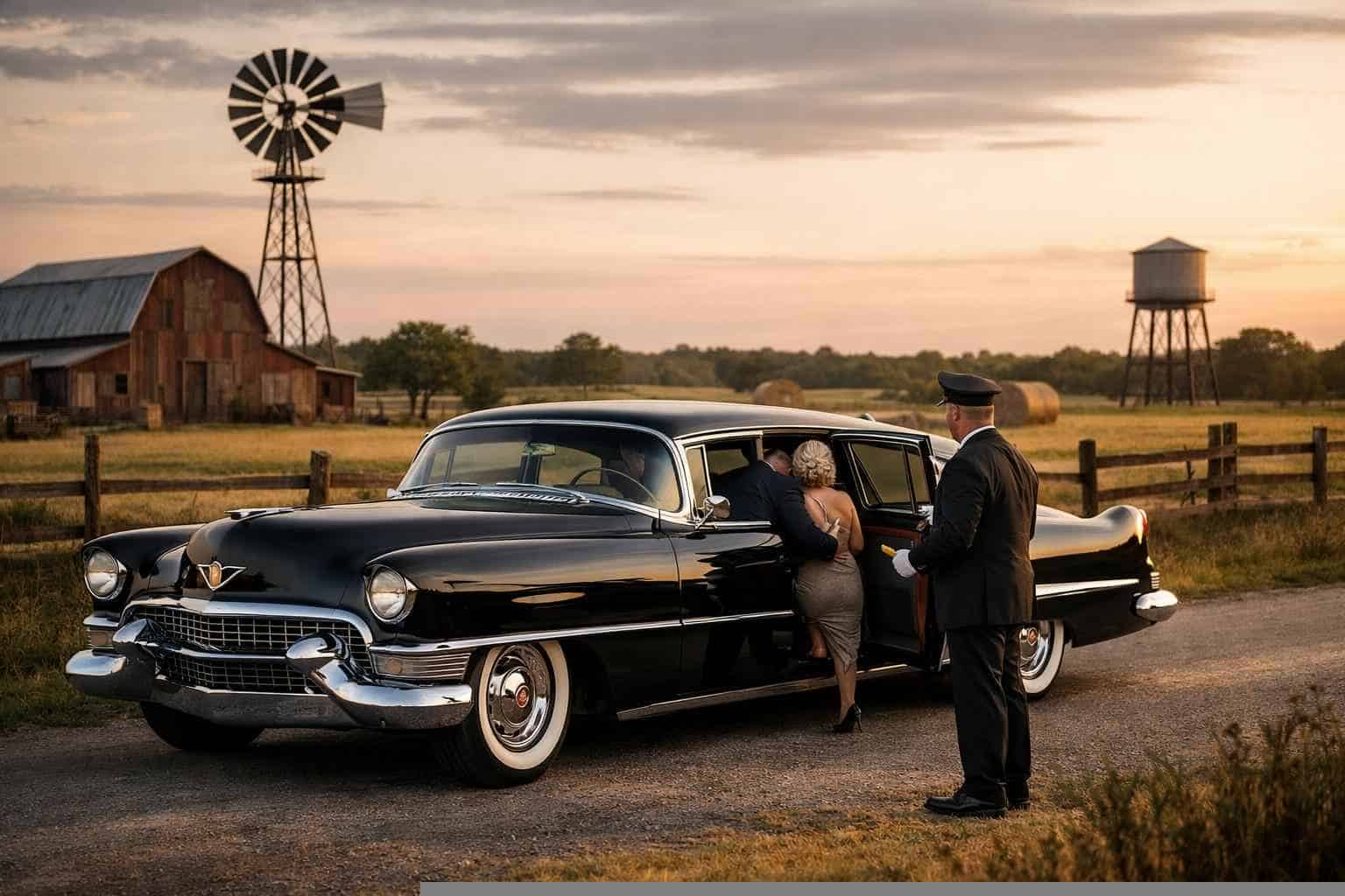 Best Classic Car Chauffeur Service in Elgin Texas