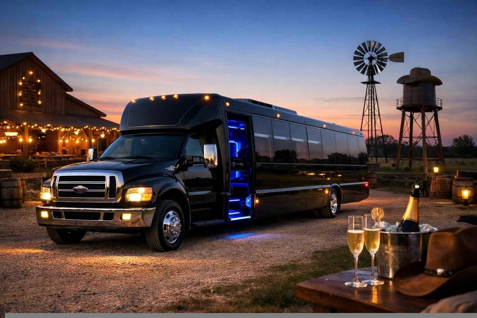 Best Limo Bus Rental in Elgin Texas