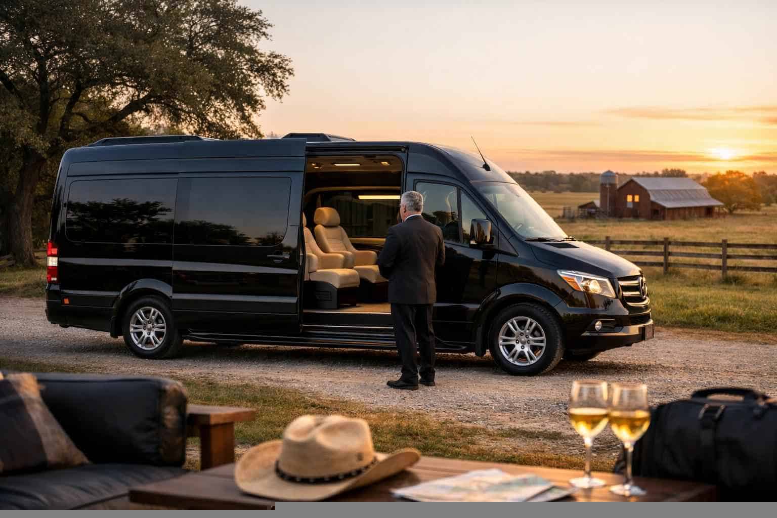 Best Passenger Van with Driver in Elgin Texas