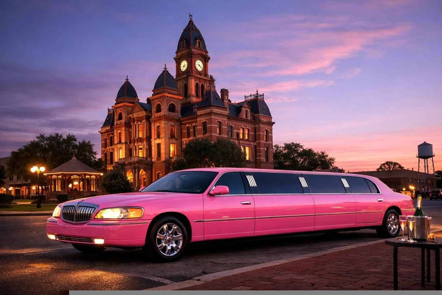 Pink Limo Rental In Lockhart Texas Best Pink Limo Rental in Lockhart Texas