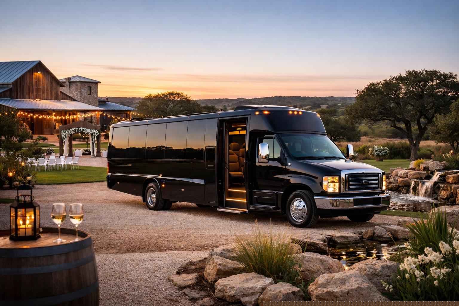 Best Shuttle Bus Rental in Dripping Springs Texas