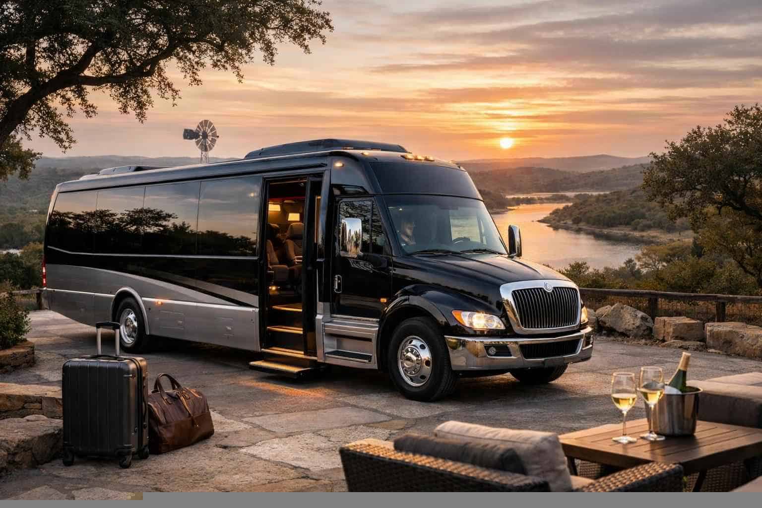 Best Shuttle Bus Rental in Liberty Hill Texas