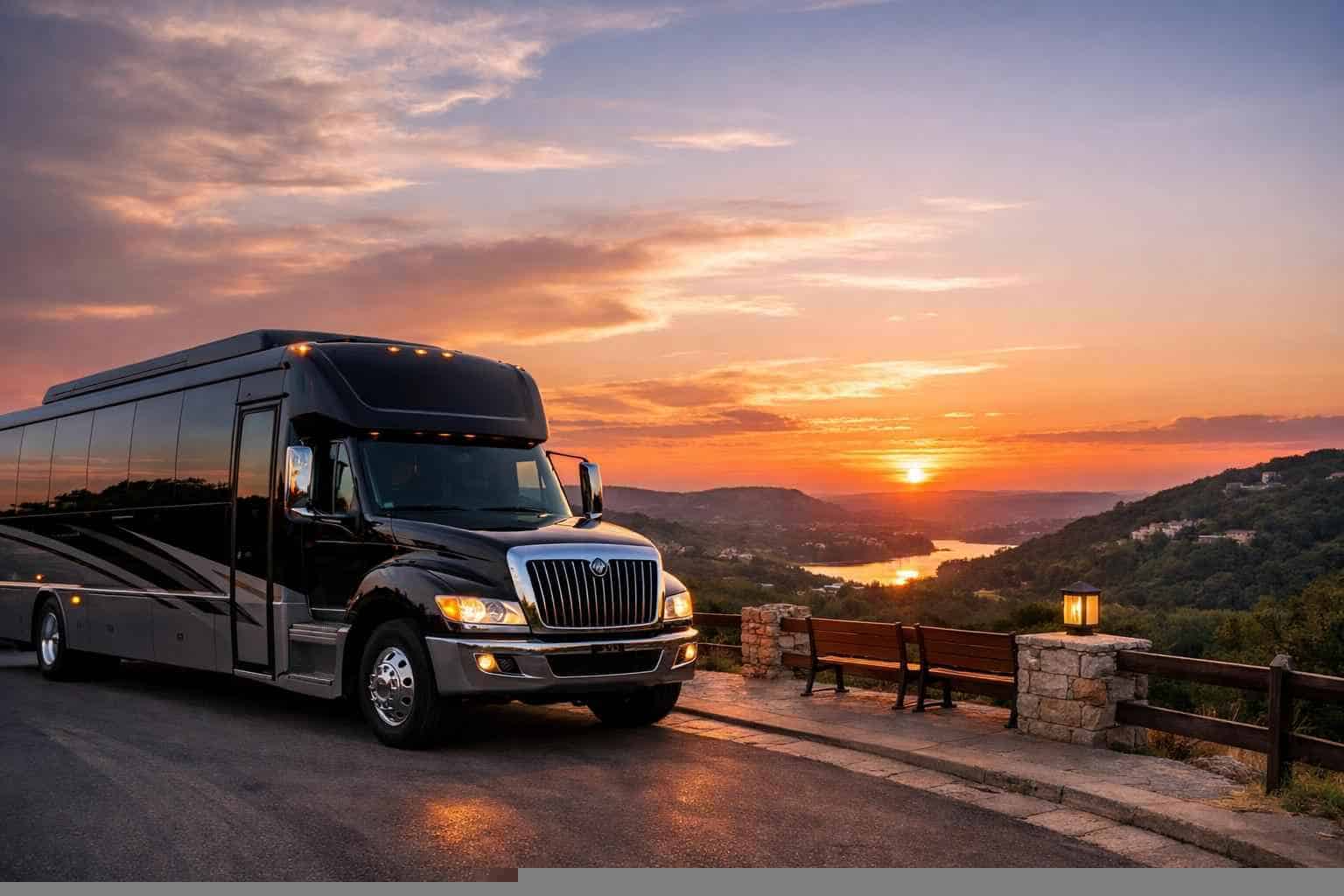 Best Shuttle Bus Rental in Sunset Valley Texas