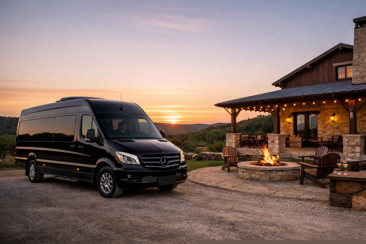 Best Sprinter Van Rental with Driver in Dripping Springs Texas