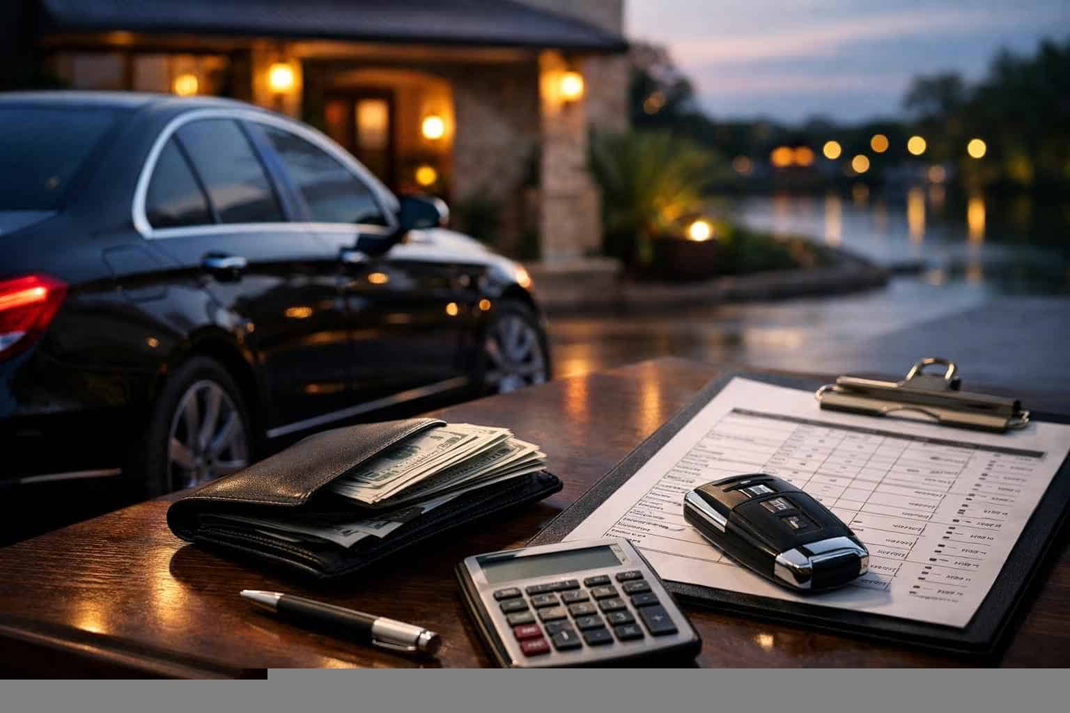 Black Car Service Prices in Bastrop TX