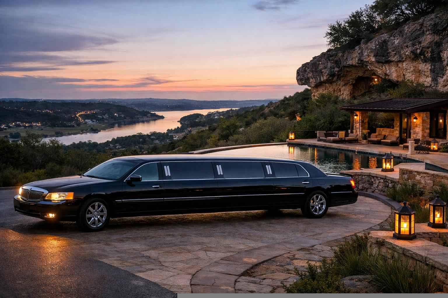 Black Limo Rental Bee Cave TX