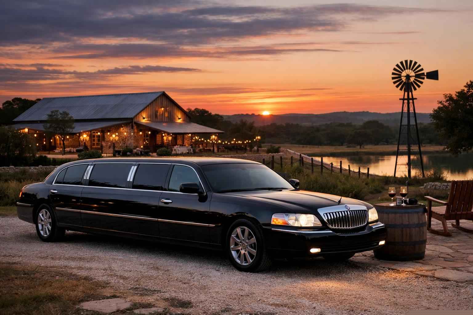 Black Limo Rental Dripping Springs TX