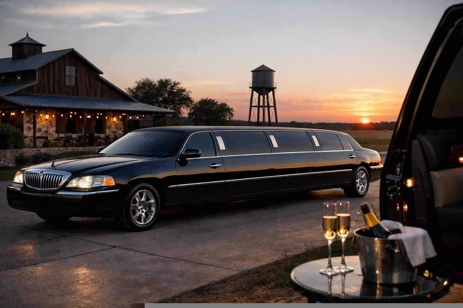Black Limo Rental Elgin TX