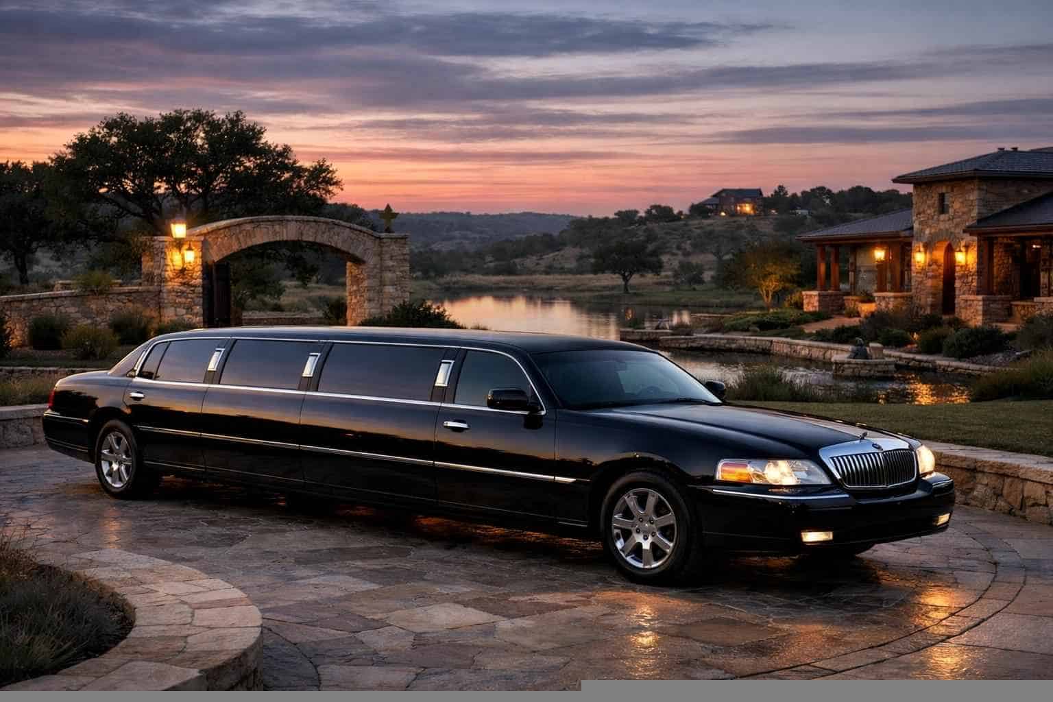 Black Limo Rental Liberty Hill TX
