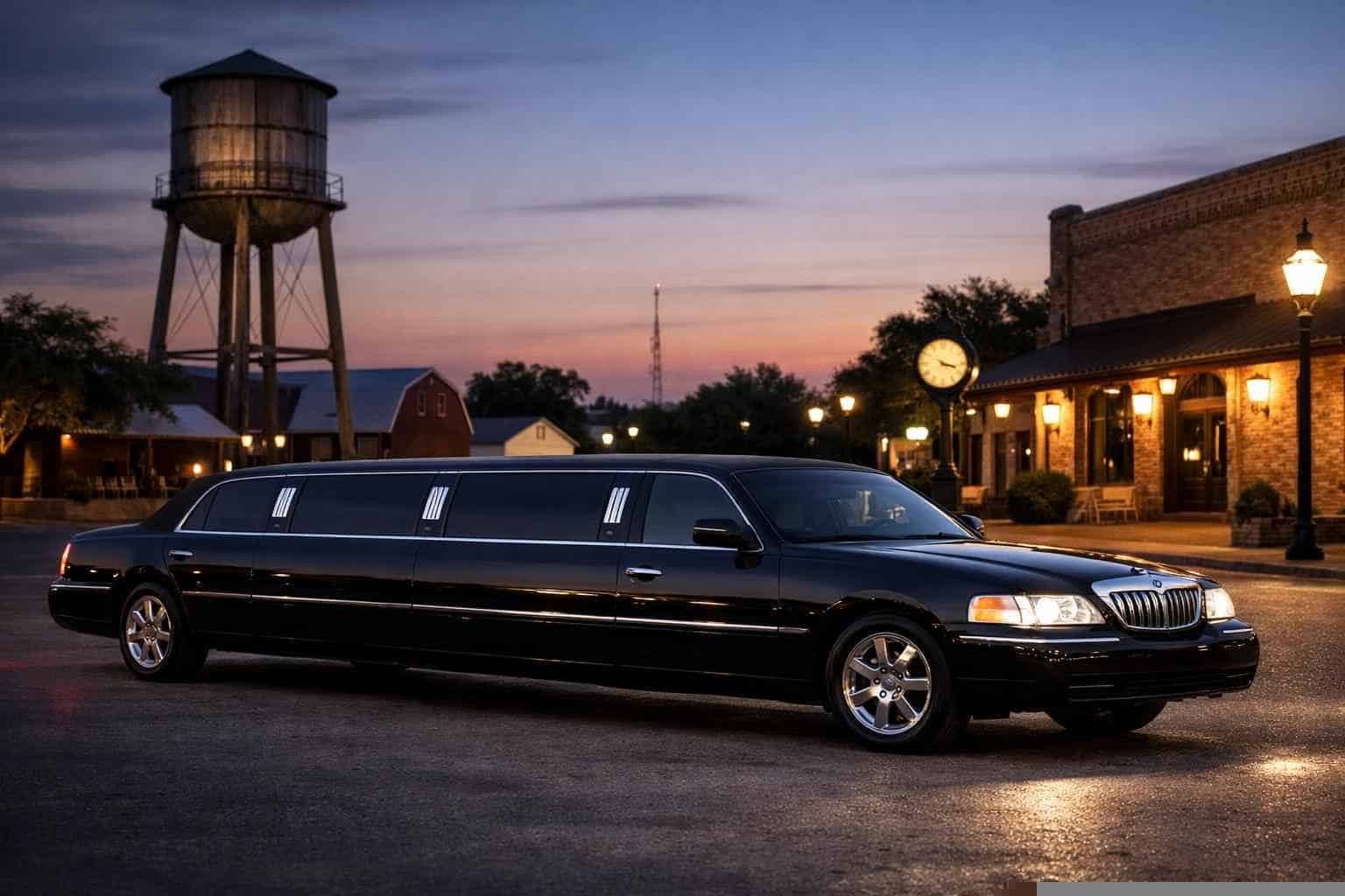Black Limo Rental Near Me Elgin TX