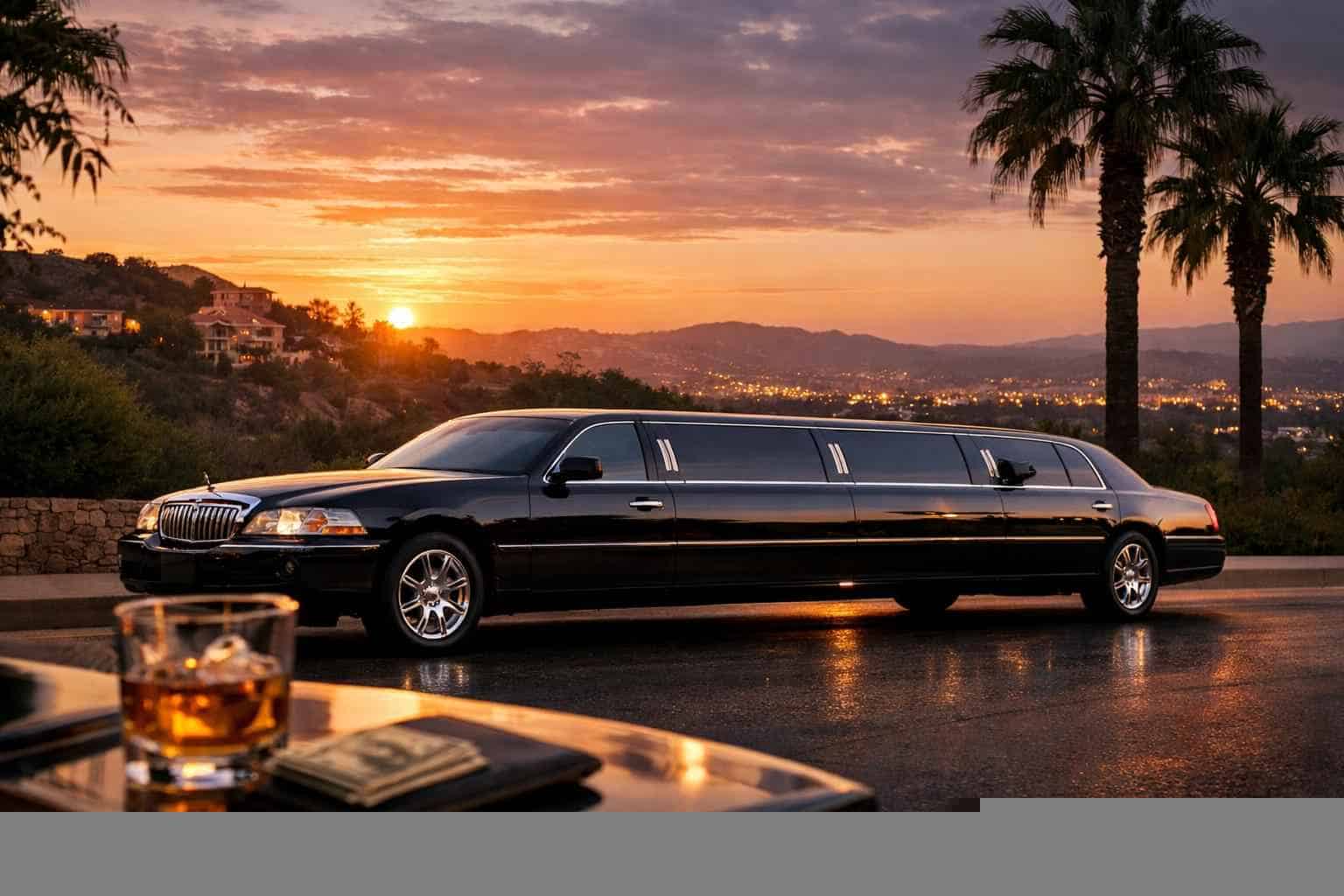 Black Limo Rental Prices in Sunset Valley TX