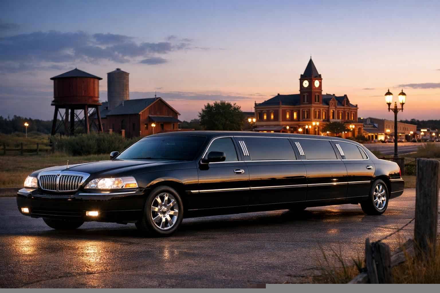 Black Limo Rental Services in Elgin Texas