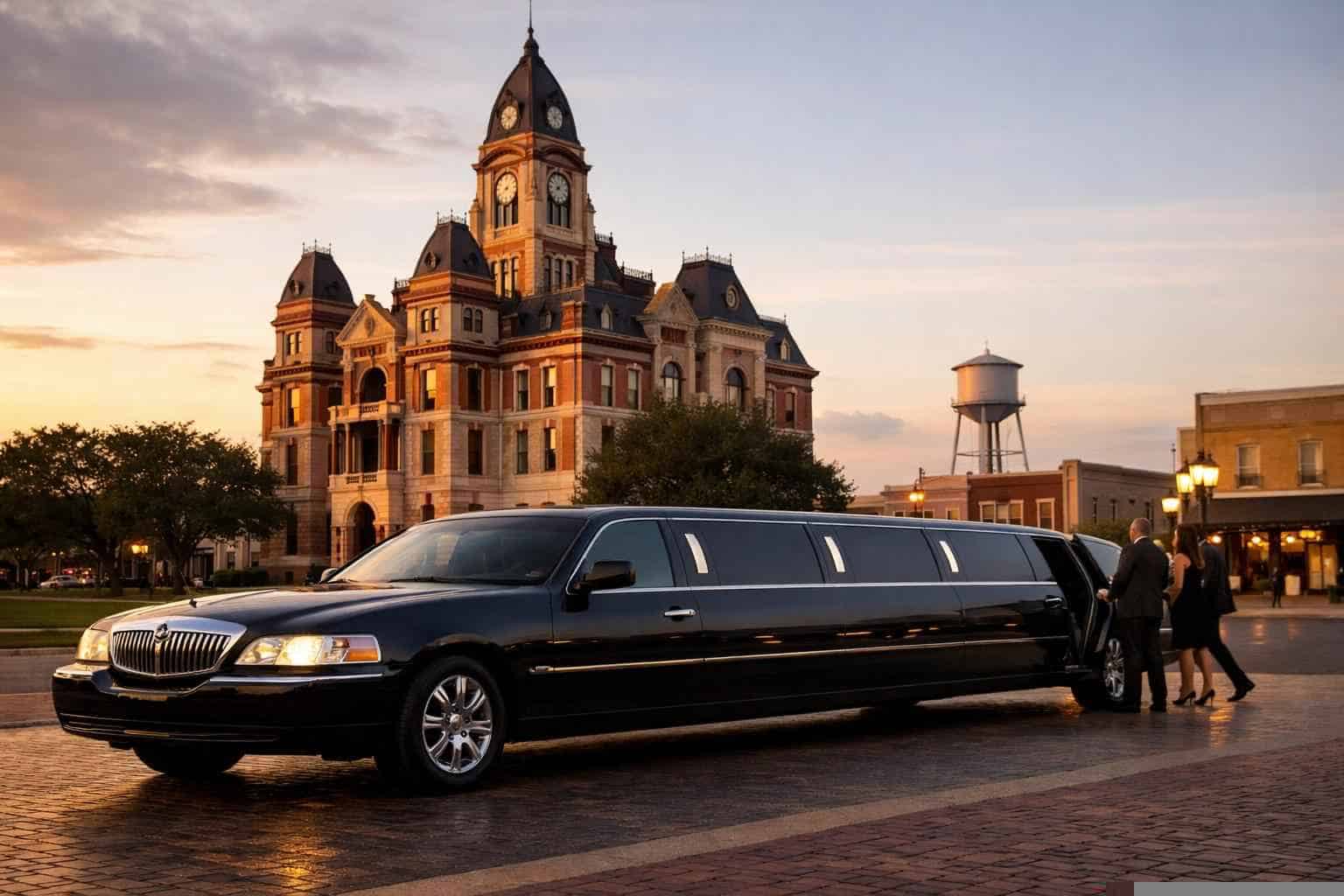 Black Limo Rental Services in Lockhart Texas