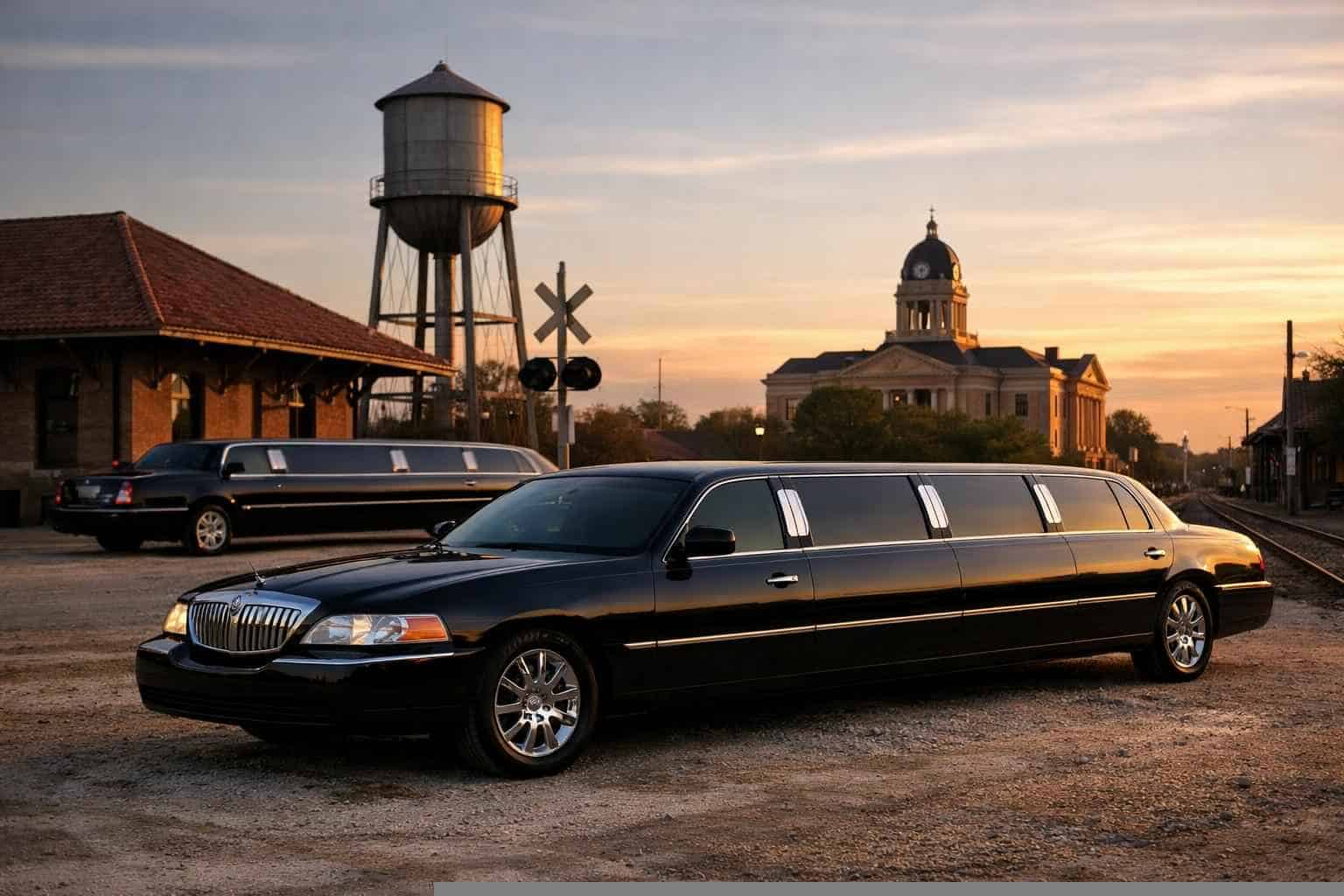 Black Limousines in Taylor Texas