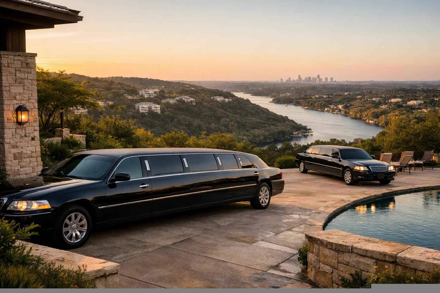 Black Limo Rental In West Lake Hills Texas Black Limousines in West Lake Hills Texas