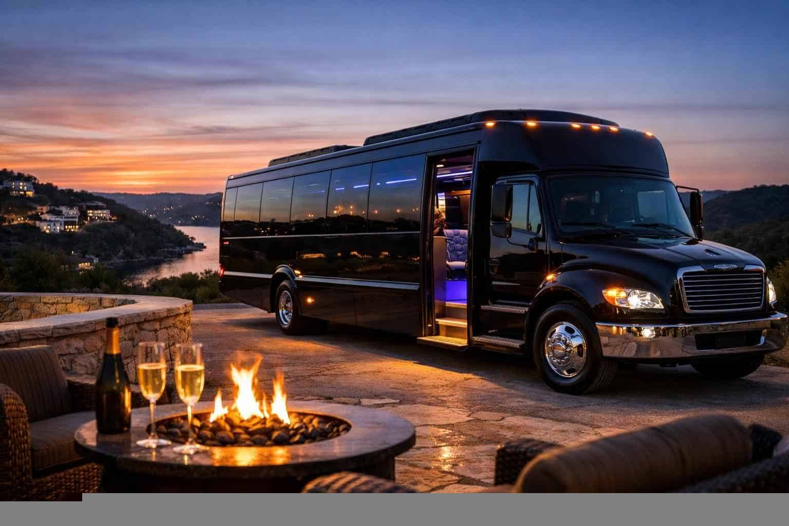 Black Party Bus Rental In Bee Cave Texas Black Party Bus Rental Near Me Bee Cave TX