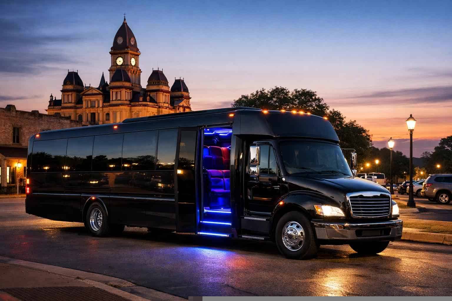 Black Party Bus Rental In Lockhart Texas Black Party Bus Rental Near Me Lockhart TX
