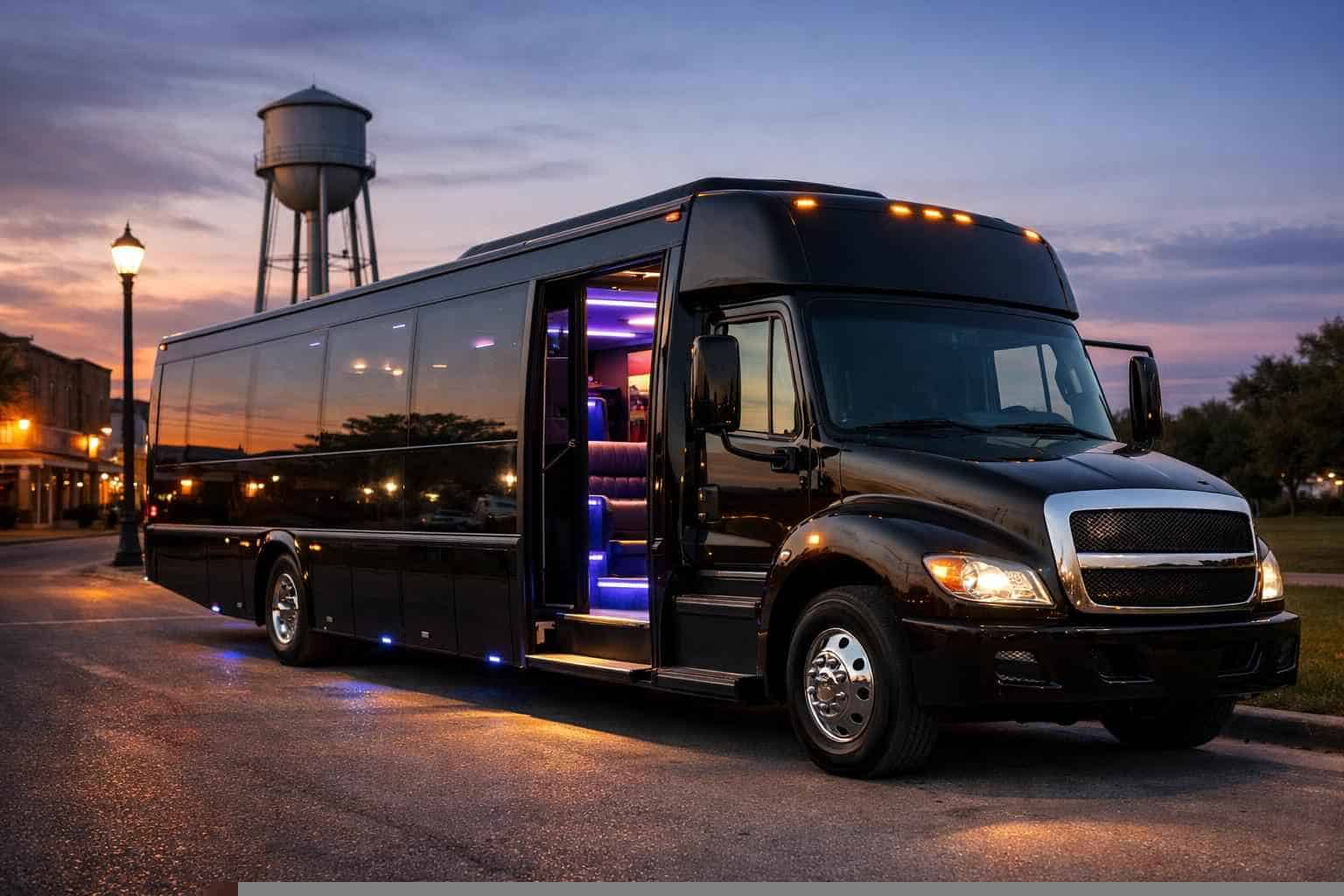 Black Party Bus Rental In Taylor Texas Black Party Bus Rental Near Me Taylor TX