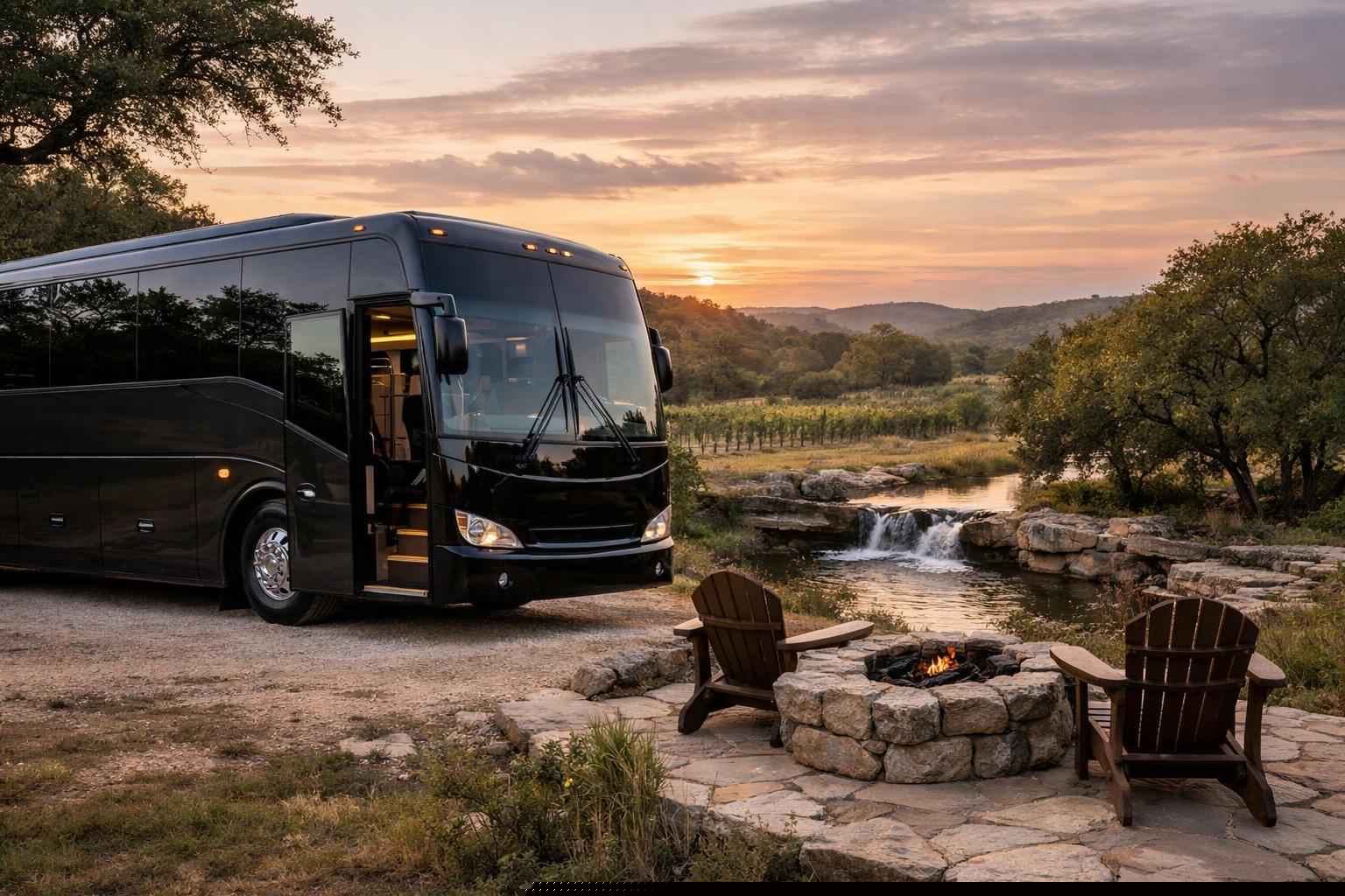 Bus Rental Near Me Dripping Springs TX