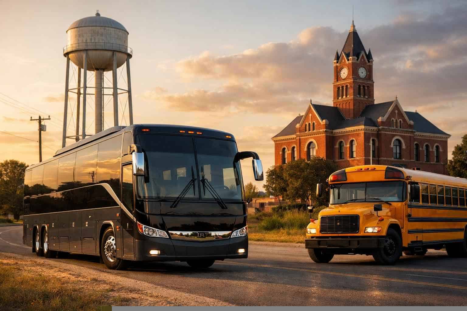 Bus Rental In Elgin Texas Buses in Elgin Texas