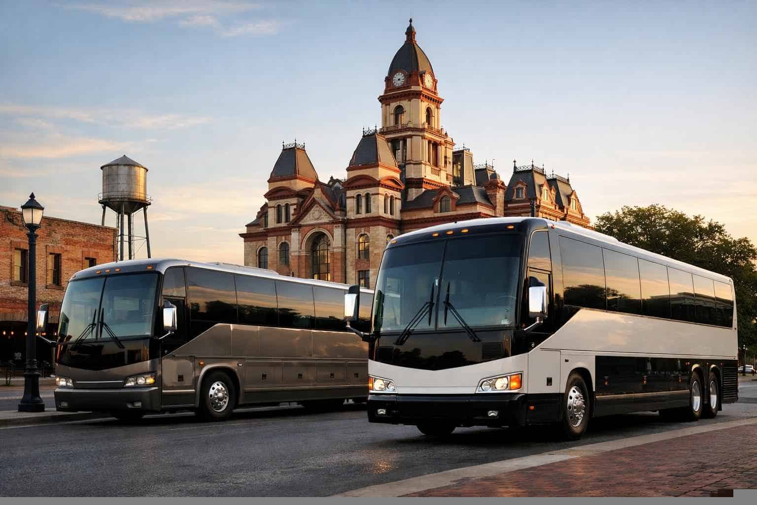 Buses in Lockhart Texas