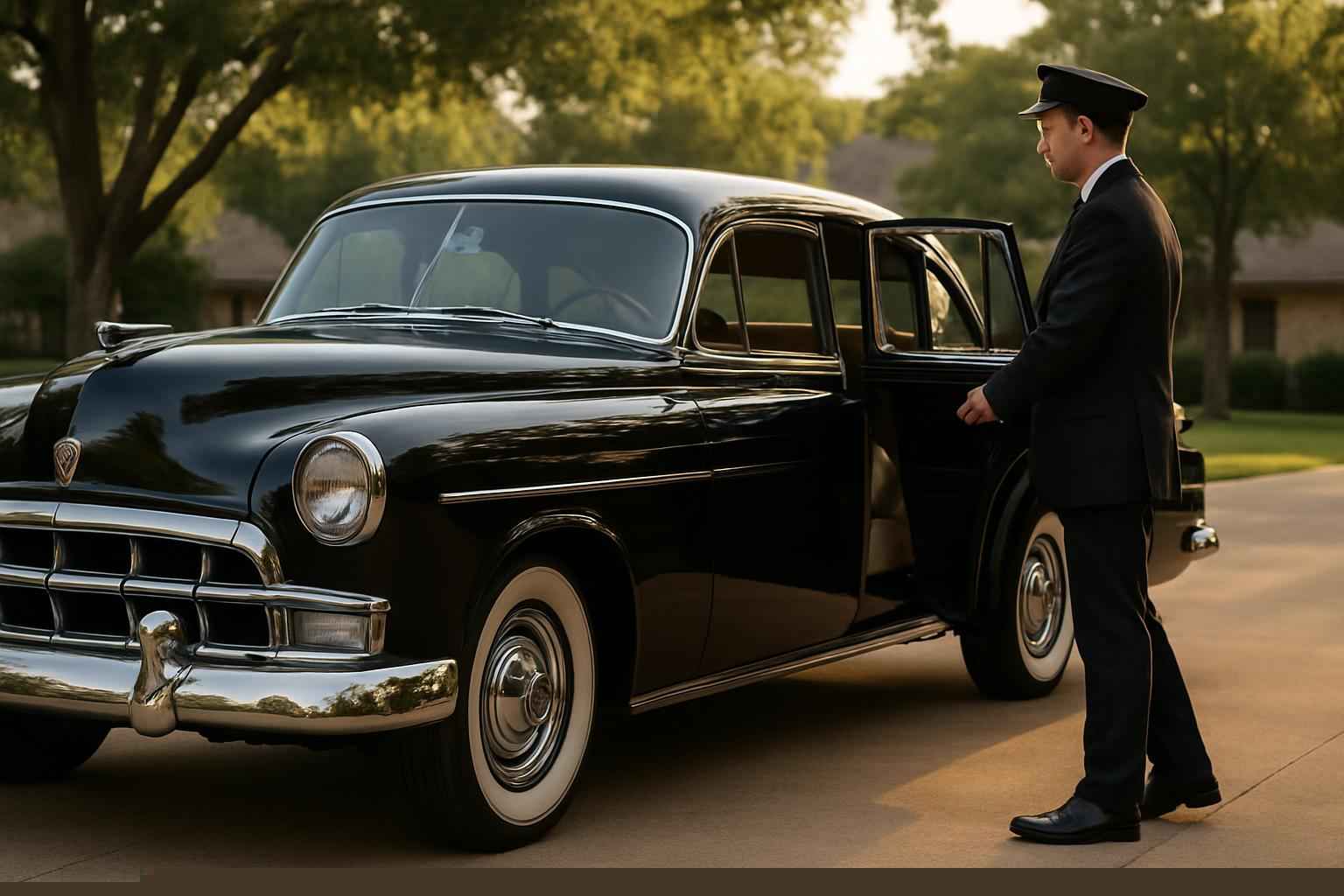 Classic Car Chauffeur Service In Cedar Park Texas Cedar Park Texas Classic Car Chauffeur Service