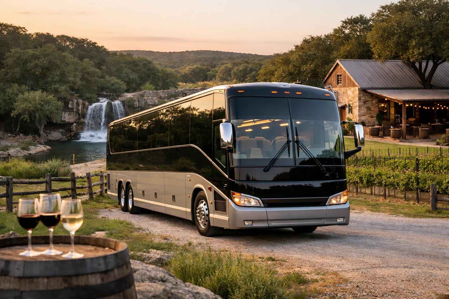 Charter Bus Rental In Dripping Springs Texas Charter Bus Rental Dripping Springs TX