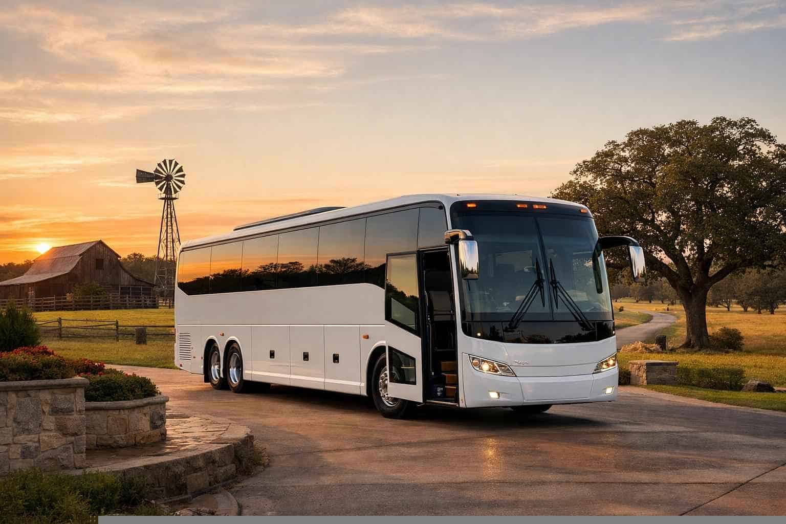 Charter Bus Rental Elgin TX