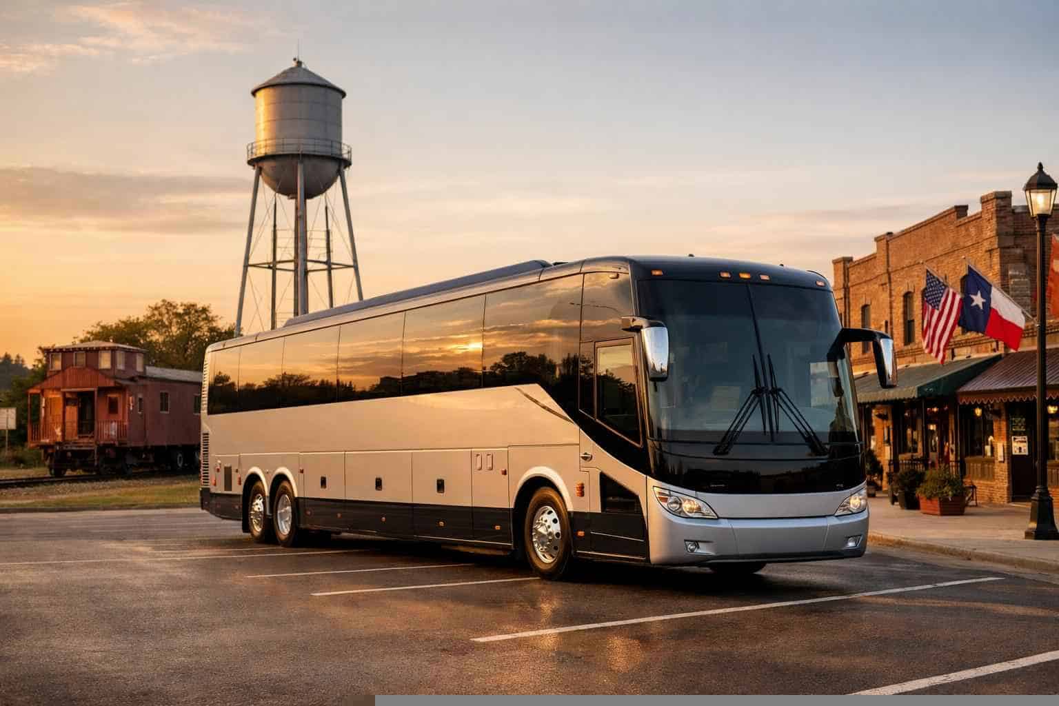 Charter Bus Rental Near Me Elgin TX