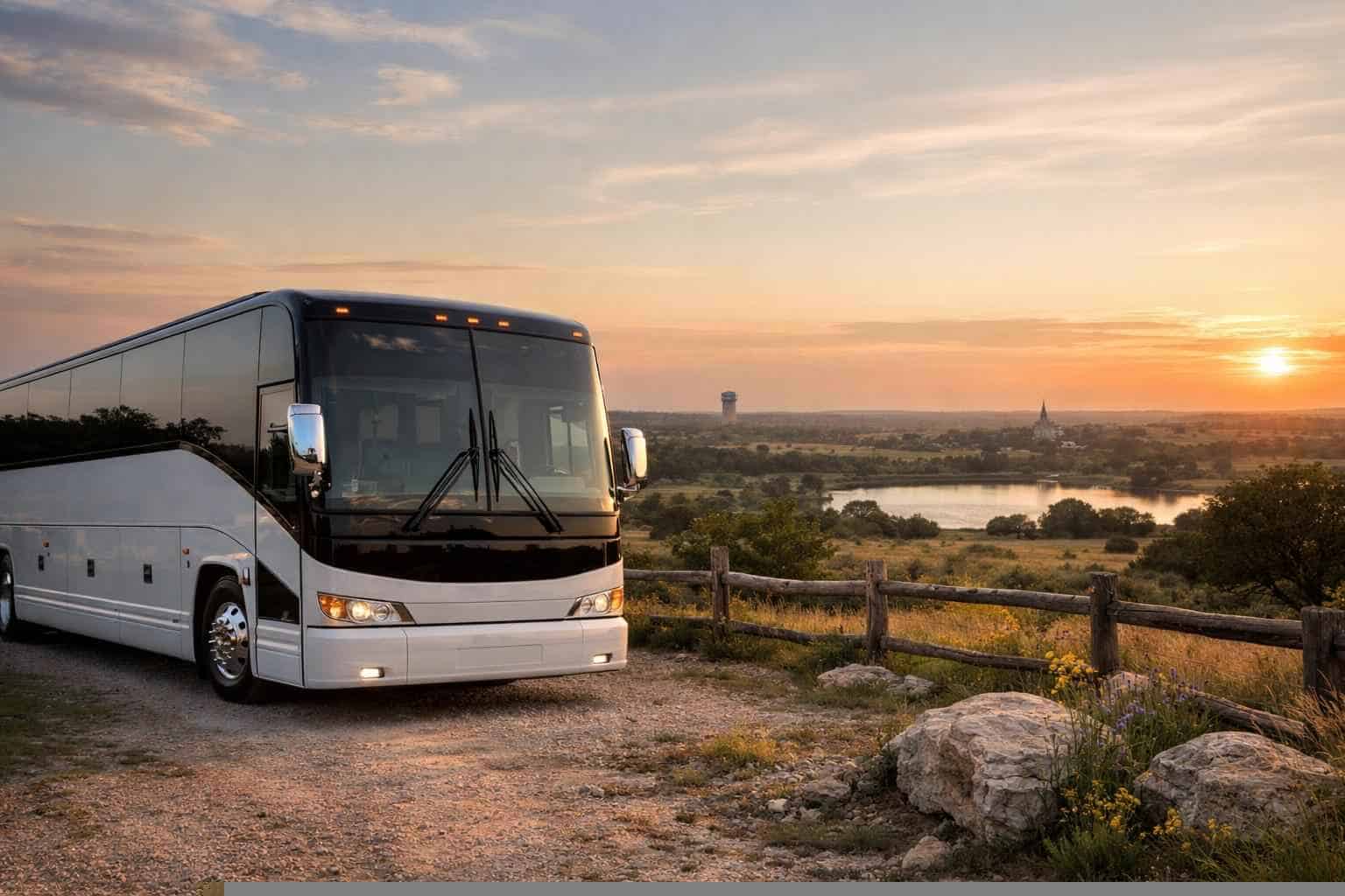 Charter Bus Rental Near Me Liberty Hill TX