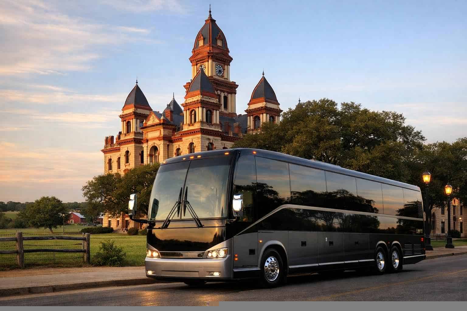 Charter Bus Rental Services in Lockhart Texas